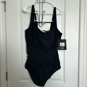 Mazu Swim from Kohl’s black swim suit 20w